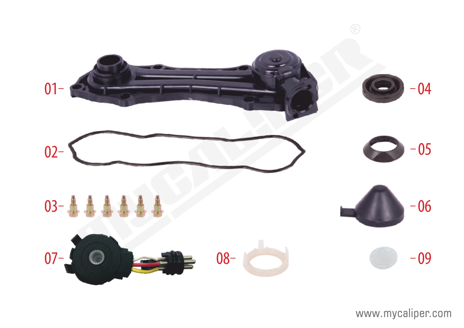 Caliper Sensor Cover (3 Cables Sensor - Mercedes) 